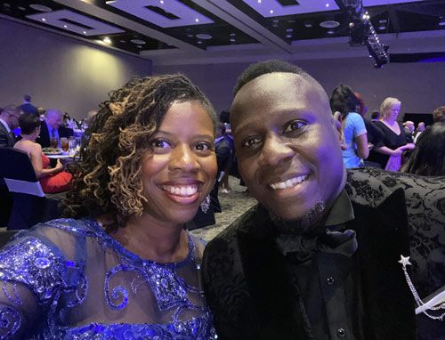 Jackie and Alex Kotei